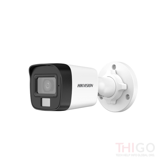 Hikvision DS-2CE16D0T-LFS 2MP Smart Hybrid Light Audio Fixed Mini Bullet Camera